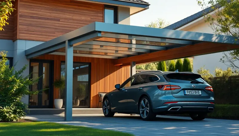 Comment créer un carport adossé à votre maison pour un espace pratique